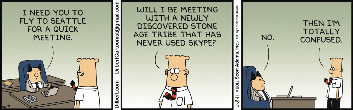 Dilbert Cartoon